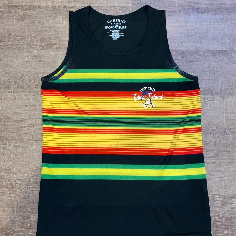 Pacific Surf Rasta Tank Top